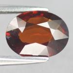 gemstone: โกเมน-Garnet size: 9.9x7.5x3.0 carat: 2.08Ct.