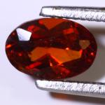 gemstone: โกเมน-Garnet size: 6.9x5.0x3.0 carat: 0.82Ct.