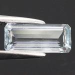 gemstone: อะคัวมารีน-Aquamarine size: 6.0x4.0x3.1 carat: 0.55Ct.