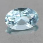 gemstone: อะคัวมารีน-Aquamarine size: 6.0x4.0 carat: 0.94Ct.