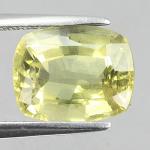 gemstone: เลมอนควอทซ์ - Lemon Quartz size: 11.0x9.0x6.2 carat: 4.12Ct.