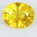 yellow sapphire พลอยบุษราคัม g1-488-19