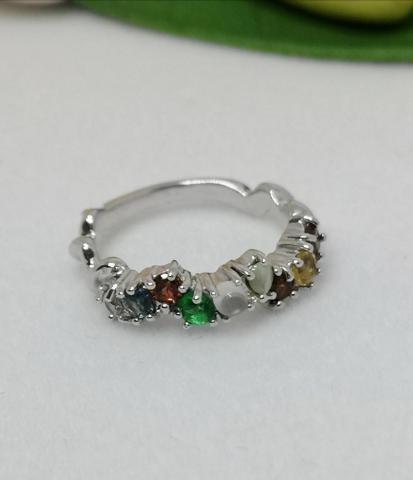 แหวนพลอยนพเก้า เพชร เพทาย ไพลิน ทับทิม มรกต บุษราคัม โกเมน มุกดาหาร ไพฑูรย์ พลอยเสริมดวง ดูดวง แก้ชง เสริมราศี เสริมธาตุ พลอยแท้