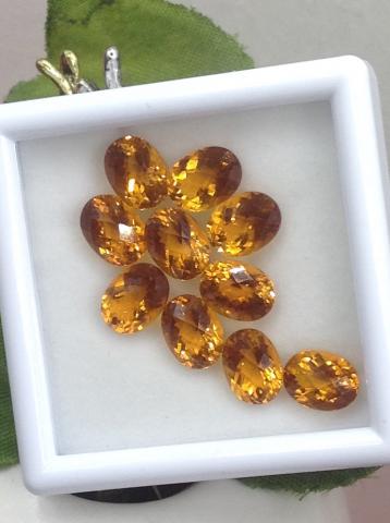 Citrine  yellow natural gemstone พลอย ซิทริน อัญมณี แก้ชง เสริมดวง ดูดวง  สีเหลือง ทอง พลอยบุษราคัม เสริมราศี