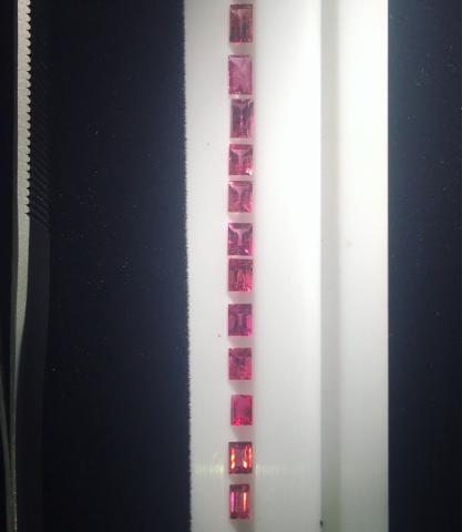 g1-514-12 pink Tourmaline pink Tourmaline gemstone แหวนพลอย วันอังคาร อัญมณี เสริมดวง พิ้งทัวมาลีน พลอยทัวมาลีนสีชมพู ทรงหัวใจ heart pendant