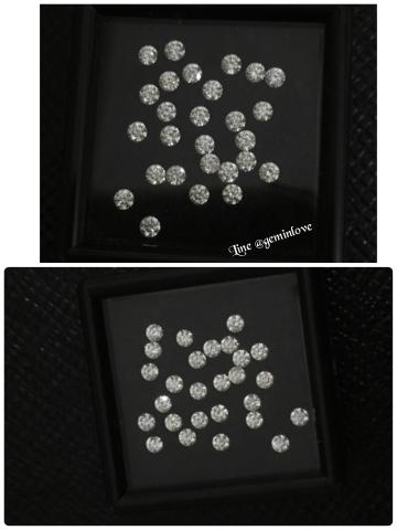 เพชรแท้ เพชรร่วง มีใบเซอร์ ราคาถูก diamond เบลเยี่ยมคัด รัชเชียนคัด 98 vvs