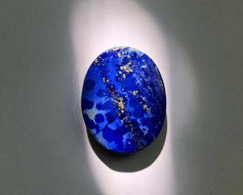 lapis lazuli หินสีน้ำเงิน ทอง ลาพิสลาซูลี่ หินนำโชค อัญมณี ดูดวง แก้ชง เสริมดวงลาปิส ลาซูลี่ กำไลหินลาพิส หินดูดทรัพย์ สร้อยข้อมือหินเสริมการเงิน 