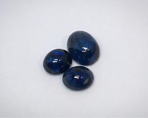Blue Sapphire สร้อยข้อมือ พลอยแท้ พลอยไพลิน อัญมณีสีน้ำเงิน  ราศีกันย์ หินเสริมดวง แก้ชง ดูดวง หัวแหวน กำไล พลอยมีใบเซอร์