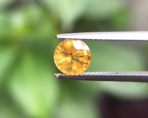 yellow sapphire earring ต่างหูพลอยบุษราคัม บางกะจะ จันทบุรี ring pendant เสริมดวง ดูดวง แก้ชง  แหวน พลอยแท้ บุษย์น้ำเพชร geminlove