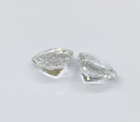 White Topaz  พลอยขาว ไวท์โทพาส  เพชรแท้ พลอยแท้ พลอยเสริมดวง สีขาว ดูดวง ราศี เมษ ของขวัญวันเกิด แก้ชง เสริมการเงิน ใบเซอร์ ไลลา