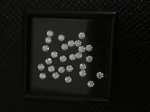 เพชรแท้ เพชรร่วง มีใบเซอร์ ราคาถูก diamond เบลเยี่ยมคัด รัชเชียนคัด 98 vvs