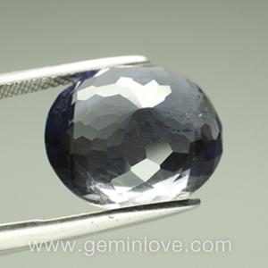 iolite gemstones พลอยไอโอไลท์ พลอยดิบสีน้ำเงินม่วง เสริมดวง เสริมราศี g1-5