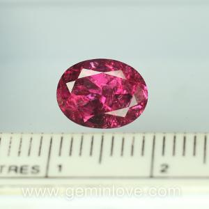 g1-610-2 pink tourmaline พลอยพิ้งทัวมาลีน pink tourmaline gemstone แหวนพลอย วันอังคาร อัญมณีสีชมพู เสริมดวง พลอยพิ้งทัวมาลีน พลอยดิบ มีใบเซอร์ฯ