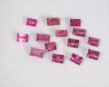 g1-514-12 pink Tourmaline pink Tourmaline gemstone แหวนพลอย วันอังคาร อัญมณี เสริมดวง พิ้งทัวมาลีน พลอยทัวมาลีนสีชมพู ทรงหัวใจ heart pendant