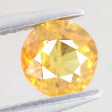 yellow sapphire พลอยบุษราคัม g1-374-15