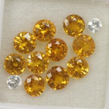 g1-374-8 yellow sapphire พลอยบุษราคัม
