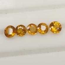 g1-374-9 yellow sapphire พลอยบุษราคัม 