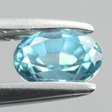 gemstone: เพทาย (Zircon) size: 6.0x4.2 carat: 0.95Ct.