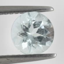 gemstone: อะคัวมารีน-Aquamarine size: 6.0x6.0 carat: 1.16Ct.