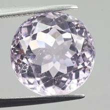 gemstone: คุนไซต์-Kunzite size: 13.6 x 13.6 carat: 11.38Ct.