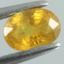 yellow sapphire พลอยบุษราคัม g1-559-49