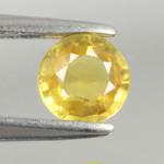 g1-375-28 yellow sapphire พลอยบุษราคัม