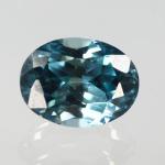 g1-376-33 blue zircon พลอยเพทายฟ้า
