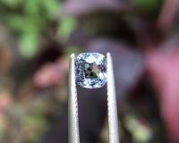 พลอยสปิเนล spinel พลอยพม่า พลอยดิบไม่เผา พลอยสีเทาขาว พลอยสีหวาน พลอยแท้  naturalgemstones unheatedgemstone