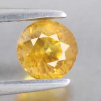 g1-374-20  yellow sapphire พลอยบุษราคัม