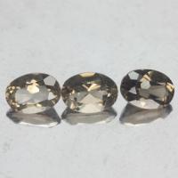gemstone: สโมคกี้ควอทซ์ - Smoky Quartz size: 7.0X5.0 carat: 3.00Ct.