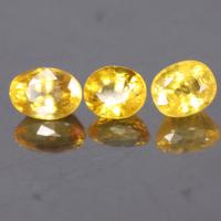  g1-559-91 yellow sapphire พลอยบุษราคัม