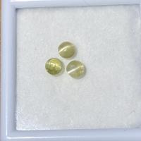 พลอยไพฑูรย์ตาแมว Chrysoberyl cat's eye พลอยนพเก้า พลอยเสริมดวง วันพุธ พลอยดิบไม่เผา พลอยไทย พลอยแท้ มีใบเซอร์ พลอยตาที่สาม 
