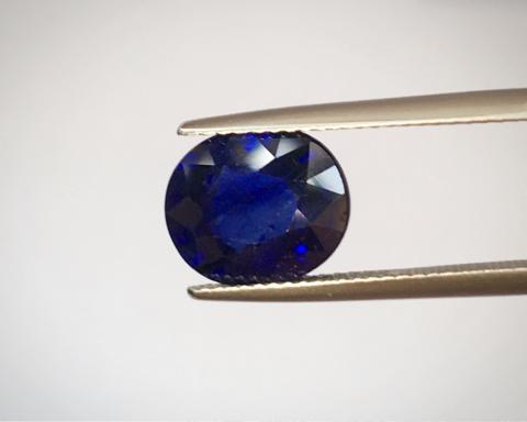 Blue Sapphire สร้อยข้อมือ พลอยแท้ พลอยไพลิน อัญมณีสีน้ำเงิน  ราศีกันย์ หินเสริมดวง แก้ชง ดูดวง หัวแหวน กำไล พลอยมีใบเซอร์