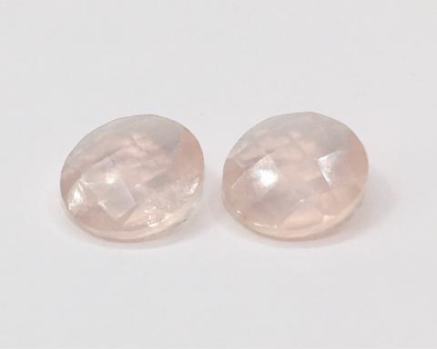 rose quartz ควอทซ์สีกุหลาบ อัญมณีสีชมพู หินมงคล เสริมดวงความรัก หินโชคลาภ ต่างหู พลอยดิบ โรสควอทซ์ อัญมณีแก้ชง