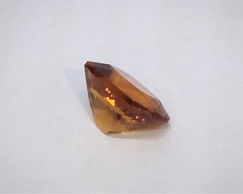 Citrine natural gemstone ต่างหูพลอย ซิทริน อัญมณี พลอยแท่้ แก้ชง เสริมดวงวันพฤหัส ดูดวง สีเหลือง เครื่องประดับเสริมราศี  jewelry ราคาโรงงาน 