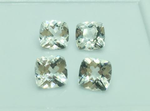 White Topaz  พลอยขาว ไวท์โทพาส  เพชรแท้ พลอยแท้ พลอยเสริมดวง สีขาว ดูดวง ราศี เมษ ของขวัญวันเกิด แก้ชง เสริมการเงิน ใบเซอร์ ไลลา