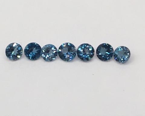 London Blue Topaz สีน้ำเงิน อัญมณี วันศุกร์ พลอย เสริมราศี วันเกิด เสริมดวง ดูดวง ต่างหู บลูโทแพส โทพาส หัวแหวน จึ้ พลอยไพลิน ring earring bracelet