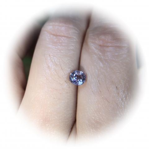 พลอยสปิเนล spinel พลอยพม่า พลอยดิบไม่เผา พลอยสีม่วงพาสเทล พลอยสีหวาน gemstone พลอยเสริมดวง พลอยแท้ราคาถูก