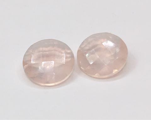rose quartz ควอทซ์สีกุหลาบ อัญมณีสีชมพู หินมงคล เสริมดวงความรัก หินโชคลาภ ต่างหู พลอยดิบ โรสควอทซ์ อัญมณีแก้ชง
