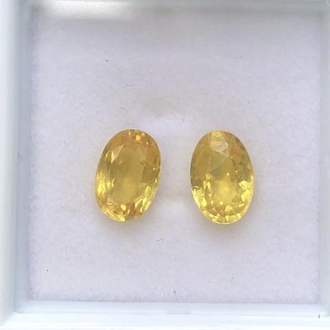 yellow sapphire พลอยทำต่างหู บุษราคัมน้ำเพชร บุษย์บางกะจะ พลอยจันทบุรี พลอยแท้มีใบเซอร์  เสริมดวง ดูดวง แก้ชง แหวน พลอยแท้ บุษย์น้ำเพชร พลอยดิบ geminlove
