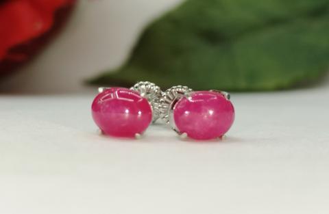 ruby ring แหวน พลอยทับทิม พลอยแดง  พลอยแท้เม็ดเดี่ยว วันเกิด แก้ชง ดูดวง อัญมณี ราศีกรกฏ เสริมดวง พลอยทำต่างหู