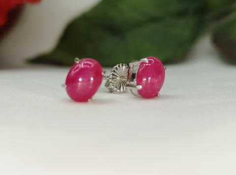 ruby ring แหวน พลอยทับทิม ต่างหูพลอยแดง  พลอยแท้เม็ดเดี่ยว pink gold วันเกิด แก้ชง ดูดวง อัญมณี ราศีกรกฏ เสริมดวง พลอยทำต่างหู