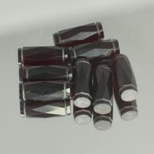 พลอยโกเมนแท่ง gemstone: โกเมน-Garnet size: 11x4 carat: 21.10Ct.