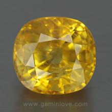 yellow sapphire พลอยบุษราคัม g1-723-1