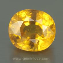 yellow sapphire พลอยบุษราคัม g1-723-2