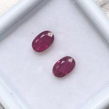 พลอยทับทิมสยาม พลอยทับทิมเผาเก่า Siamruby  ruby พลอยไทย พลอยแท้มีใบเซอร์ naturalruby 